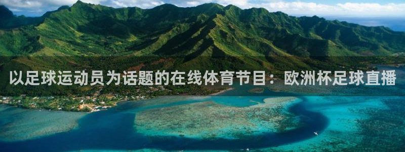 以足球运动员为话题的在线体育节目：欧洲杯足球直播