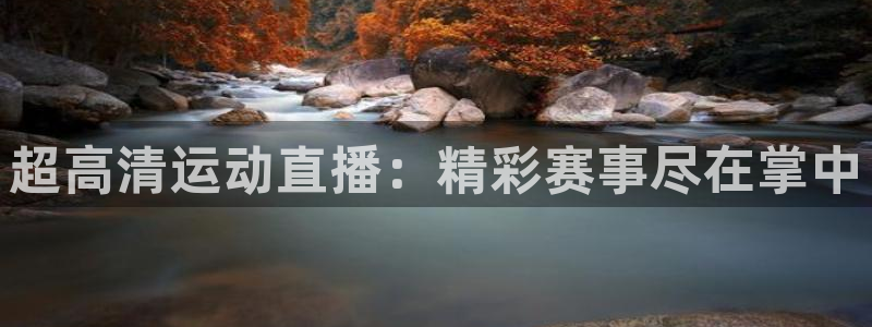 超高清运动直播：精彩赛事尽在掌中